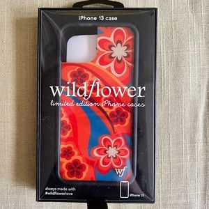 **New With Tags** Brand new wildflower limited addition iPhone 13 case.